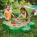Пісочниця Черепаха Складана з кришкою Little Tikes 664526, фото 10