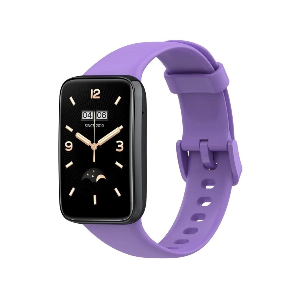 Силіконовий ремінець для Xiaomi Mi Smart Band 7 Pro Lavander