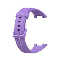 Силіконовий ремінець для Xiaomi Mi Smart Band 7 Pro Lavander, фото 4