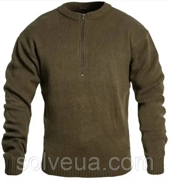 Швейцарський светр Mil-Tec олива 10809501.solve, фото 1