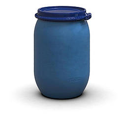 Бочка пластикова з хомутом 150 літрів