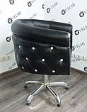 Крісло на гідравліці для перукарських салонів краси OBSESSION перукарські крісла VM856, фото 3