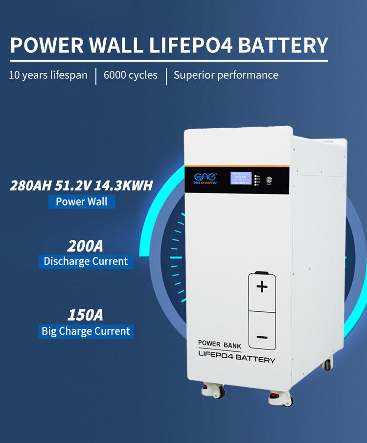 Акумулятор ONE LP48-280-B-02 51.2V 280Ah LiFePO4