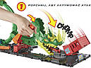 Автотрек Хот Вілс Атака вогняного дракона Hot Wheels City Dragon Drive Firefight HDP03, фото 6