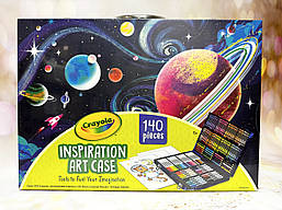 Набір для малювання Крайола валіза Crayola 140 предметів Crayola Inspiration Art Case Coloring Set 04-2532