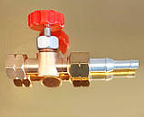 Вентиль горючого газу (ГГ) G3/8LH Ø9 мм, фото 4