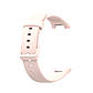 Силіконовий ремінець для Xiaomi Mi Smart Band 7 Pro Pale pink, фото 3