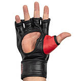 Рукавиці для MMA PowerPlay 3093 Чорні S, фото 2