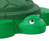 Little Tikes 664526 Пісочниця Черепаха Складана з кришкою, фото 5