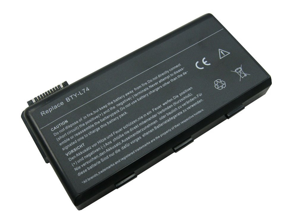 Акумулятор MSI BTY-L74, BTY-L75, MS-1682, 91NMS17LD4SU1, 91NMS17LF6SU1, 957-173XXP-101, 957-173XXP-102