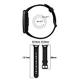 Силіконовий ремінець для Xiaomi Mi Smart Band 7 Pro Pale pink, фото 6