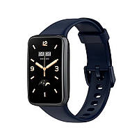Силіконовий ремінець для Xiaomi Mi Smart Band 7 Pro Midnight blue