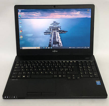 Б/в Ноутбук Б-клас Fujitsu LifeBook А555 15.6" 1366x768| Core i3-5005U| 8 GB RAM| 128 GB SSD| HD 5500, фото 1