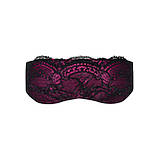 Атласна маска для сну Obsessive Roseberry mask, pink (м'ята упаковка!!!! Кітті, фото 4