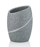 Стакан для зубних щіток Kela Talus 8х11 см сірий