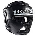 Боксерський шолом тренувальний PowerPlay 3048 Чорно-Білий XL, фото 5