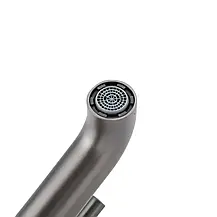 Змішувач для раковини GAPPO G1006-9, збройова сталь, фото 4