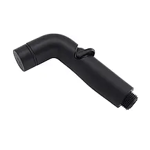 Гігієнічний набір FRAP F021-6 (лійка, шланг, кронштейн), чорний, фото 2