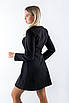 Плаття міні з кашеміру чорне 83081 (2000000137827), фото 3