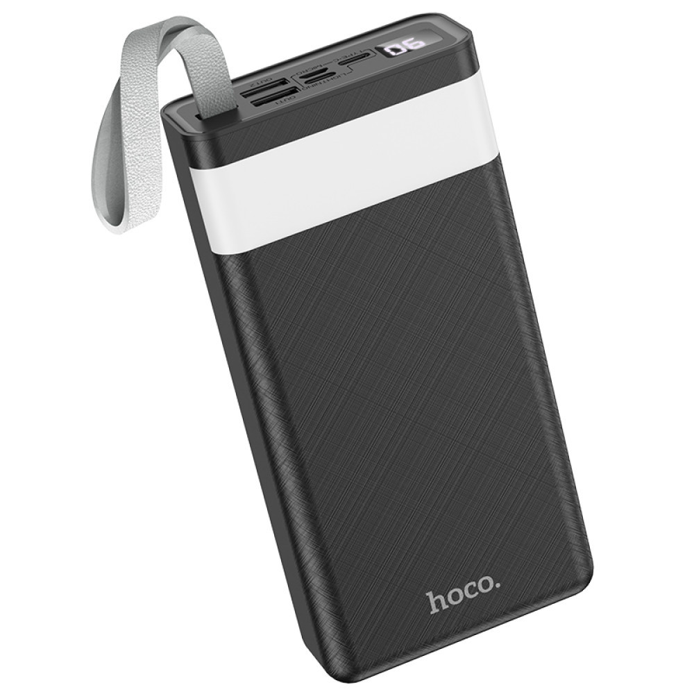 Портативний акумулятор Power Bank Hoco J73 Powerfu 30000 mAh 2A Чорний, фото 1