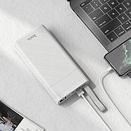 Портативний акумулятор Power Bank Hoco J73 Powerfu 30000 mAh 2A Чорний, фото 6