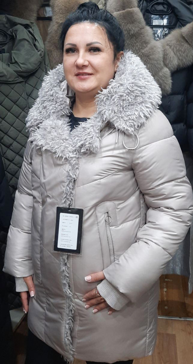 KLASIKA MODA 2483. Зима. Розміри: 42-50. Батал. Сірий