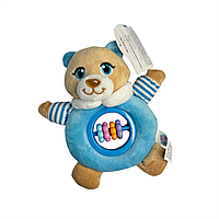 Брязкальце плюшеве "Медведик" блакитний (A8175-81) LimoToy