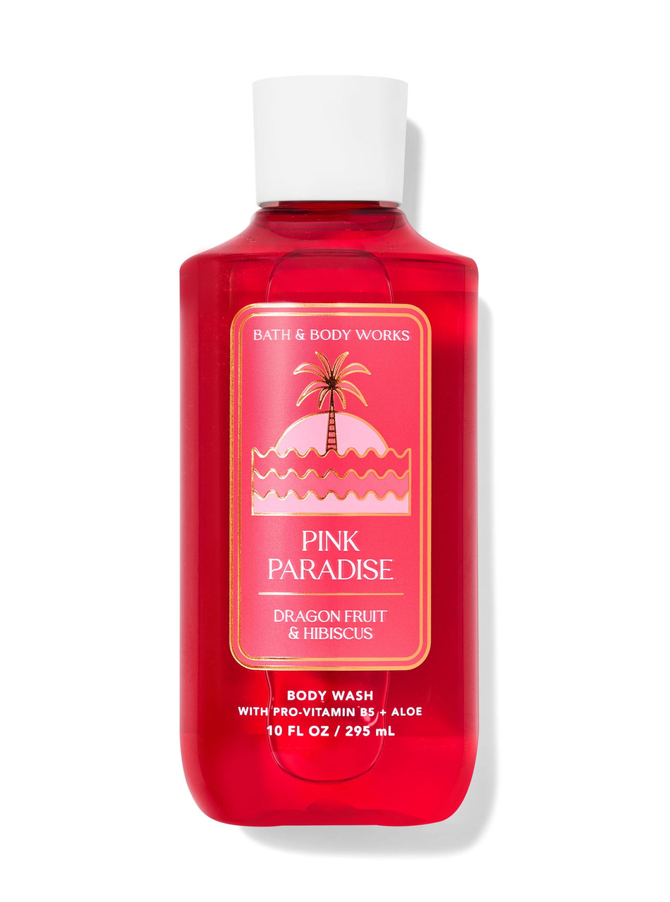 Жіночий парфумований гель для душу Bath and Body Works Pink Paradise Body Wash 295 мл