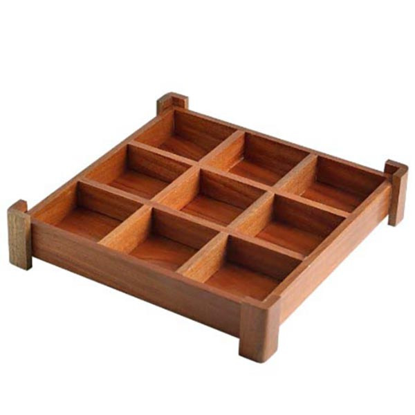 Менажниця дерев'яна "Ескамоль" охра