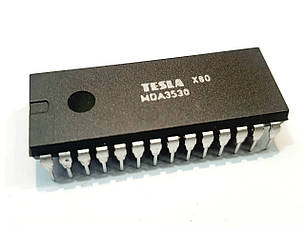 MDA3530 TESLA декодер сигналів кольоровості системи SECAM з АРУ і схемою розп. кольори TV