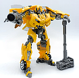 Трансформер автобот Бамблбі з аксесуарами 16,5 см — Bumblebee, фото 5