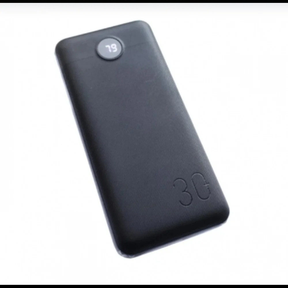 Повербанк Power bank VEGER VP3008PD 30000mAh+PD20W 20W Black, фото 1