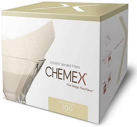 Фільтри для Кемекса Chemex 6/8/10 cup (Білі 100 шт.)