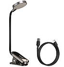 Promo Ціна! Лампа акумуляторна настільна Baseus Comfort Reading Mini Clip Lamp DGRAD-0G, сіра - только на