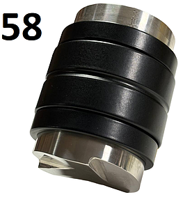 Пуш Темпер Розрівнювач для кави Ø 58 мм. Updates (Пуш і вирівнювач 2 в 1)