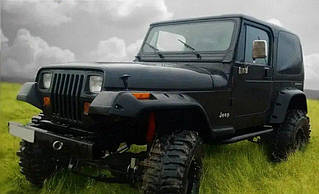 Арки для Jeep Wrangler Розширювачі арок на Джип Вранглер (спереду 140 мм ззаду 140 мм)