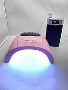 Лампа для манікюру САН, лампа для гель лаку SUN S3 LED\UV 88 Вт потужна манікюрна лампа, фото 6