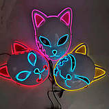 Маска з підсвіткою Кітті — рожева, фото 7