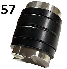 Пуш Темпер Розрівнювач для кави Ø 57 мм. Updates (Пуш і вирівнювач 2 в 1)