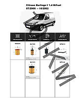 Комплект фільтрів Citroen Berlingo I 1.4 BiFuel (1996-2000) WIX