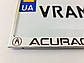 Номерна рамка для авто Acura Canada хром, рамка під американський номер, фото 4