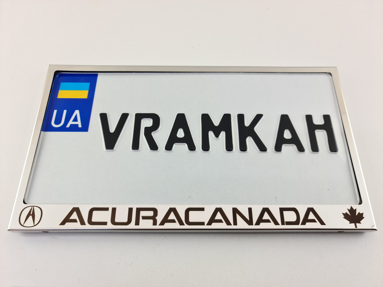 Номерна рамка для авто Acura Canada хром, рамка під американський номер