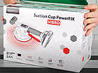 Вакуумна присоска Mechanik PowerFIX Vibro, біла гума, 6 режимів до 6000 об/хв, фото 8