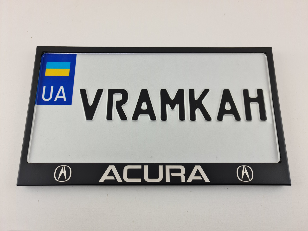Номерна рамка для авто Acura black, рамка під американський номер