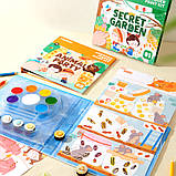 Набір для творчого малювання пальчиками - Таємний сад, фото 3