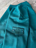 Чоловіча кофта світшот STONE ISLAND M2152 бірюзова, фото 6