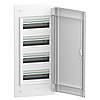Щиток 52 модулі (4 ряди по 13 модулів) врізний з білими дверцятами, Schneider Electric серія PrismaSeT XS, LVSXN413, фото 2