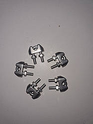 Затискач для тросу 6 мм нерж. сталь