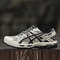 Зимові Чоловічі Кросівки Asics Gel-Kahana 8 Gore-Tex Beige / Асікс Гел-Кахана 8 Гор Текс Бежеві з Чорним, фото 4