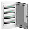 Щиток 52 модулі (4 ряди по 13 модулів) врізний з димчастими дверцятами, Schneider Electric серія PrismaSeT XS, LVSXP413, фото 2
